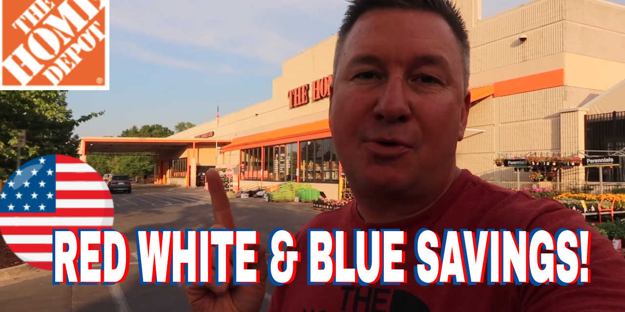 Red, White, and Blue Savings at Home Depot